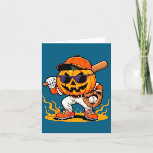 Griezelige honkbal halloween kostuums heren jongen kaart