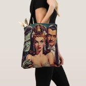 griezelige horrorkunst draagtas (Dichtbij)