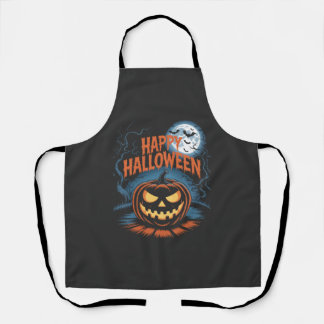 Griezelige Jack O Lantern Halloween Schort