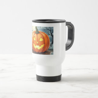 Griezelige Jack-O'-Lantern Reisbeker