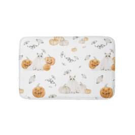 Griezelige kat Halloween badmat