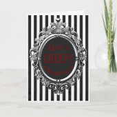 griezelige kerst Kaart (Voorkant)