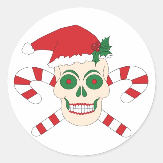 Griezelige Kerst stickers (Voorkant)