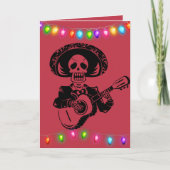 GRIEZELIGE KERSTKAARTEN IN GOTISCHE STIJL KAART (Voorkant)