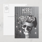 Griezelige Kerstmis Feestdagenkaart (Voorkant / Achterkant)