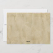 Griezelige krans feestdagenkaart (Achterkant)