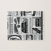 griezelige krant legpuzzel (Horizontaal)