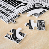 griezelige krant legpuzzel (Zijkant)