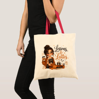 Griezelige leraar Halloween-tas Funny Latte-cadeau Tote Bag