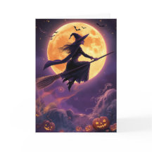 Griezelige Maanlicht Heks Halloween