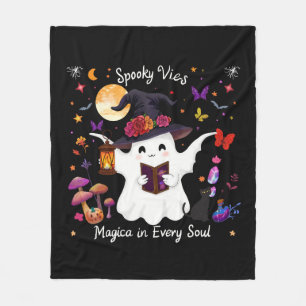 Griezelige magie & Whimsical nacht ontwerp Fleece Deken