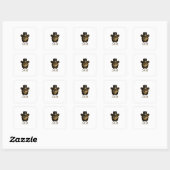 Griezelige Nacht Animatronic Beer Sticker (Vel)