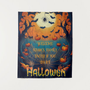 Griezelige op maat gemaakte Halloween wandversieri Wandkleed