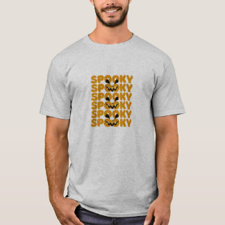 Griezelige Pompoen Halloween T-Shirt | Schattige H