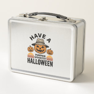 Griezelige Pompoen Halloween Vintage Gravure Shirt
