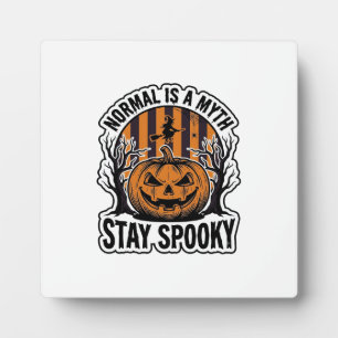 Griezelige Pompoen Heks Vintage Gravure Halloween Fotoplaat