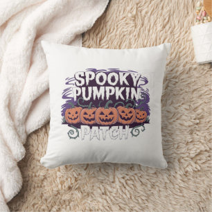 Griezelige Pompoenplek Halloween Kussensloop Kussen