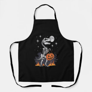Griezelige Saurus Halloween Dinosaur Schort