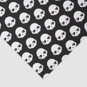 Griezelige Schattigee schedels Tissuepapier (Detail)