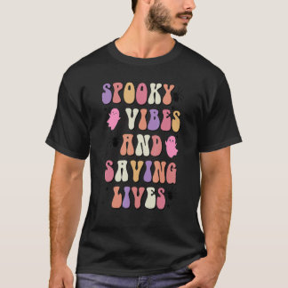 Griezelige Sfeer En Levens Redden T-shirt