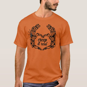 Griezelige Skelet Handen Creep It Real T-shirt