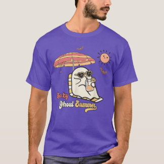 Griezelige Spook Zomer Gelukkige Summerween Griezi T-shirt