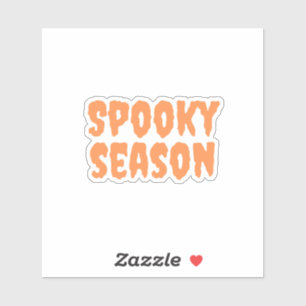 Griezelige tijd van het jaar sticker