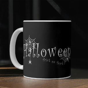 Griezelige Trick or Treat Halloween Spinnekop Ontw Koffiemok