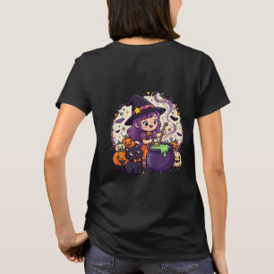 Griezelige Zoete Heks Ketel Toverdrank Halloween T-shirt