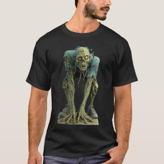 Griezelige Zombie Ondead Horror Halloween Verschri T-shirt
