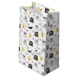 Griezelige Zwarte & Witte Halloween Cadeautas
