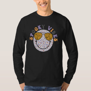 Griezelsiche Trillingen  Gelukkig Gezicht Luipaard T-shirt