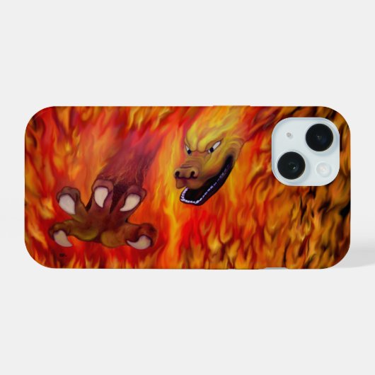 Griffe de dragon rouge (Verso Horizontal)