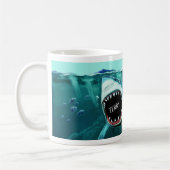 Griffer requin nom personnalisé tasses (Gauche)