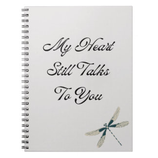 Griffiablad voor degenen die met verlies worden ge notitieboek