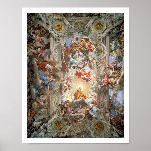 Griffie van de paus Urban VIII (156) Poster (Voorkant)