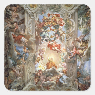 Griffie van de paus Urban VIII (156) Vierkante Sticker