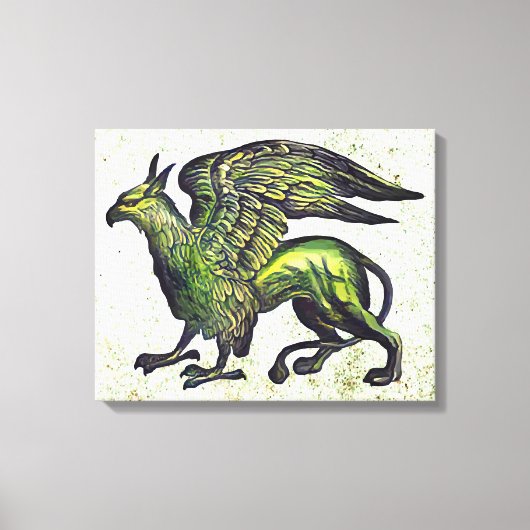 Griffin Canvas Afdruk (Voorkant)