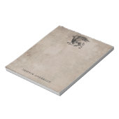 Griffin Creature  met naam Notitieblok (Gedraaid)