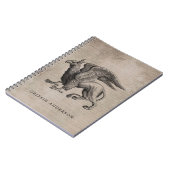 Griffin Creature  met naam Notitieboek (Linkerzijde)