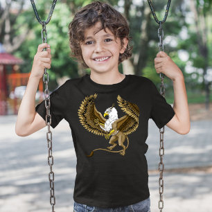 Griffin Fantasy Griffin Mythologie Tri-Blend Shirt