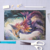 Griffin Forest Waterverf Kunst Tissuepapier (Craft)