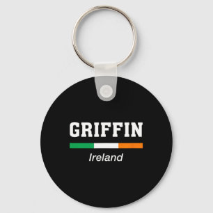Griffin Ierse familienaam St. Patrick's Day Ierlan Sleutelhanger