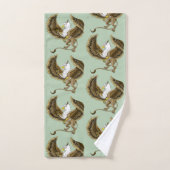 Griffin Imaginaire Griffin Mythologie (Serviette à main)