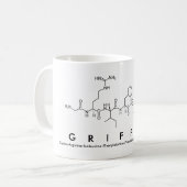 Griffin peptide nom mug (Devant gauche)