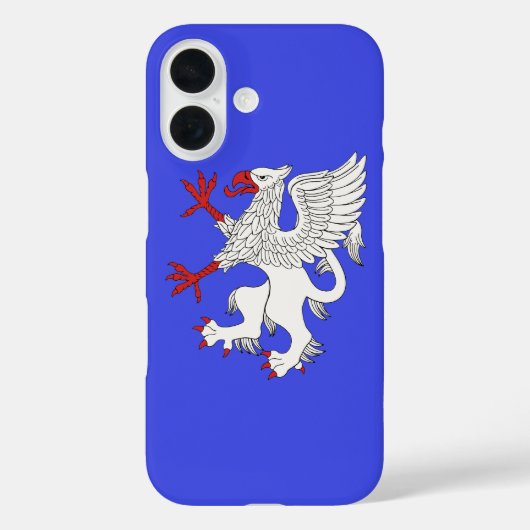 Griffin Rampant Argent Coque-Mate coque iphone (Verso)