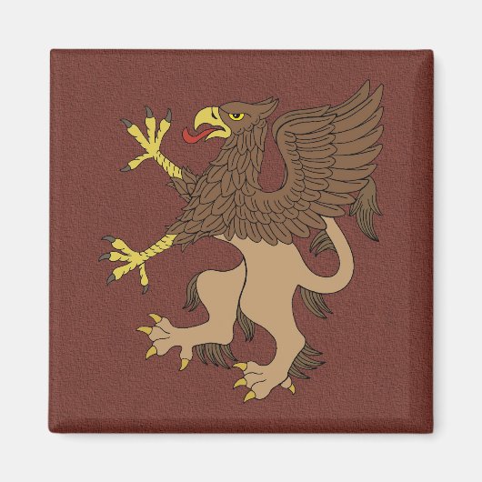 Griffin Rampant Magneet (Voorkant)