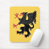 Griffin Rampant Sable Muismat (Met muis)