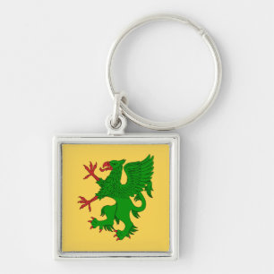 Griffin Rampant Vert Sleutelhanger