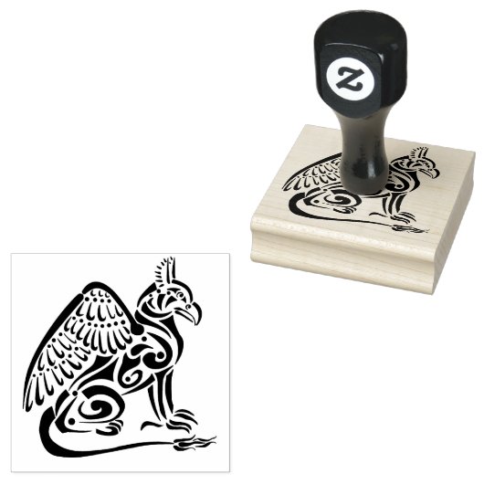 Griffin Rubberstempel (Gestempeld)
